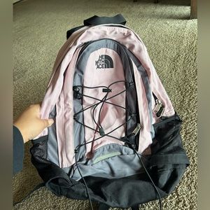 Light pink Northface backpack